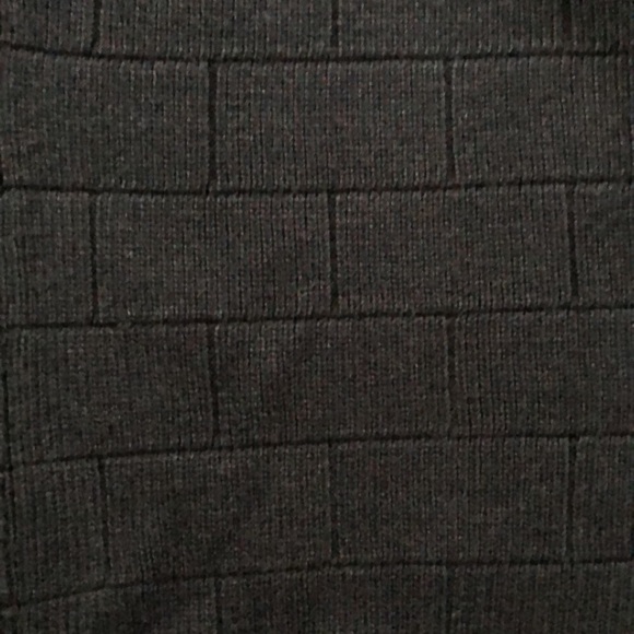 Shades of Greige textured sweater cardigan. Navy, size large - Picture 3 of 4